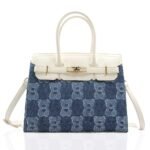 Henney Bear Top Handle handbags for women teddy bear bags